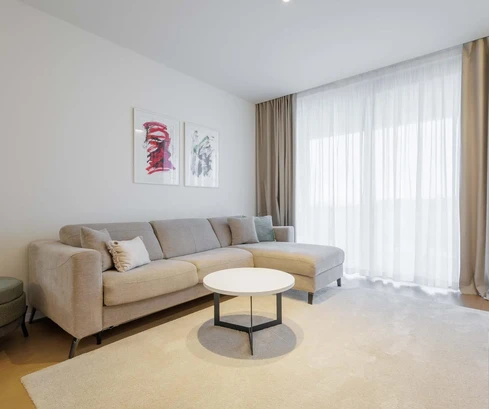 Istria, Savudrija, Petram Resort, modern one-bedroom apartment 64 m², sea view, 1st floor, parking