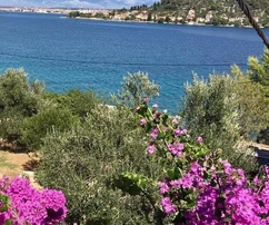 Задар, Кали, красивый дом рядом с морем с двумя отдельными квартирами