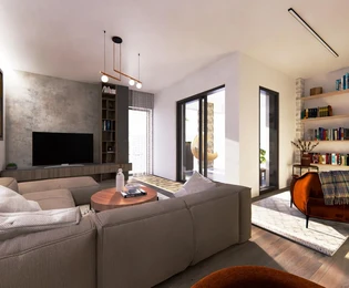 Penthouse eladó Petrčaniban, a tenger közelében Horvátországban