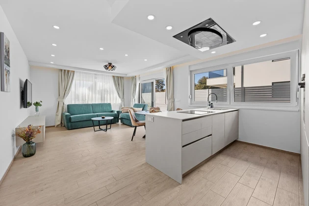 Rovinj, Isztria – Luxus apartman medencével és jacuzzival