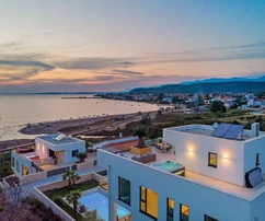Dalmacia del Norte, Ljubač: Villa moderna de lujo junto al mar