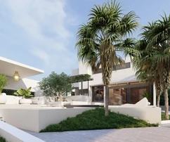 Rogoznica, vila s bazénem a výhledem na moře, 243,55 m²