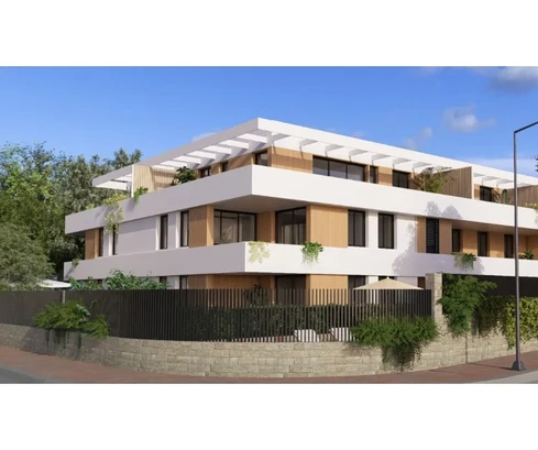Nowe mieszkanie z 2 sypialniami, tarasem i basenem w Jávea
