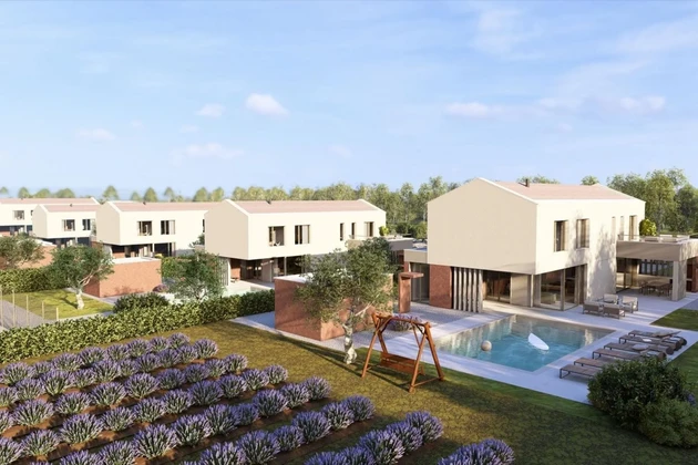 Modern villa near Labin for sale in Croatia