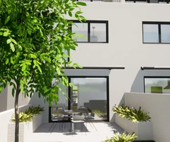 Poreč – Moderní dvojdomek u moře, momentálně ve výstavbě