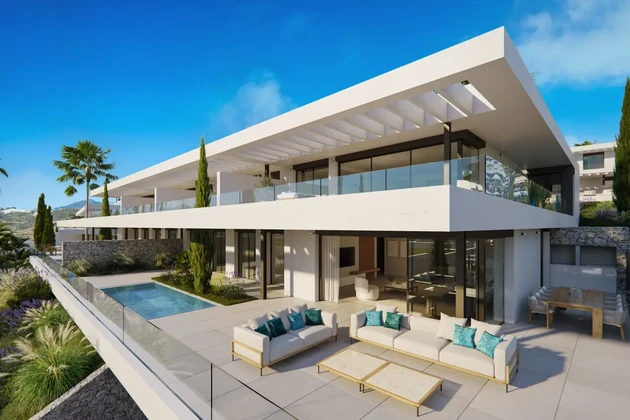 ID 035 / Nowoczesne apartamenty i bliźniaki w Los Monteros, Marbella