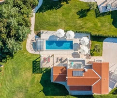 Istria, Svetvinčenat: Elegante villa con piscina e spa