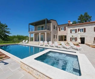 Villa moderne avec piscine, Istrie, Poreč