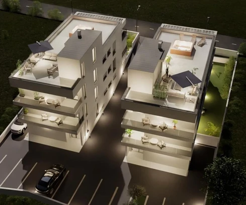 Zadar, Petrčane - Penthouse mit privater Dachterrasse und Panoramablick auf das Meer