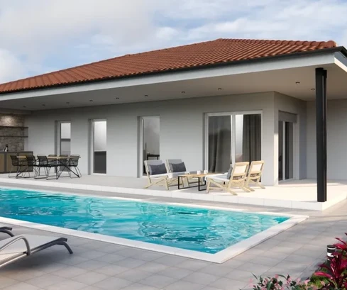 Casa di nuova costruzione con piscina, Istria, Rovigno