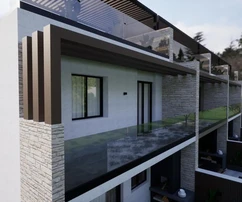 Maison mitoyenne nouvellement construite à vendre à Vodice en Croatie