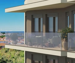 Istria, Poreč - two-room apartment on the ground floor of a modern new building with an area of 83 m²