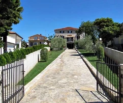 Istrian stone house with a beautiful garden, located the first row to the sea, Umag, ISTRIA.