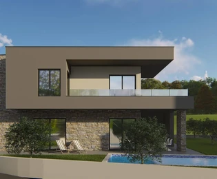 Neubau mit Pool in Marčana zu verkaufen in Kroatien