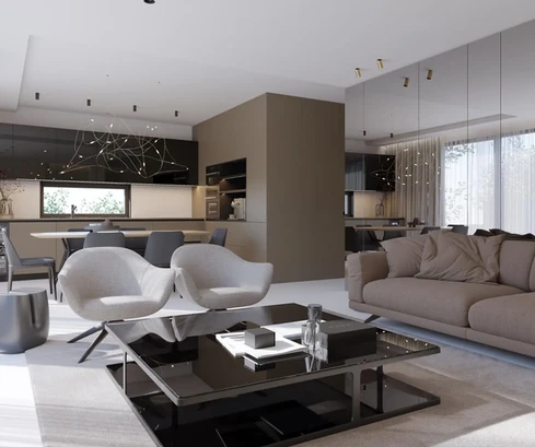 Appartamento di lusso con tre camere da letto in vendita nel nuovo sviluppo di Krk in Croazia