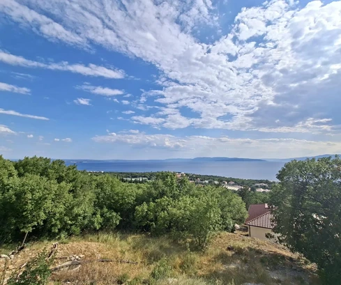 Kostrena, samostatne stojaci dom s panoramatickým výhľadom na more