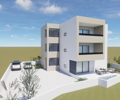 Vodice, PREDPREDAJ, NOVOSTAVBA - S1 prízemie so záhradou a bazénom