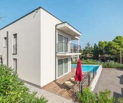 Fantástica casa con piscina junto al mar y vistas al mar, Istria, Medulin