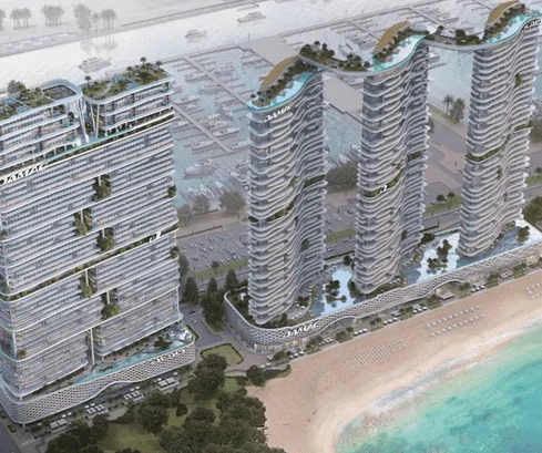Luxuriöse 2-Zimmer-Wohnung zum Verkauf in Dubai - Damac Bay 2