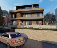 Moderne Luxusvilla mit Panoramaterrassen, Wellnessbereich und Swimmingpool
