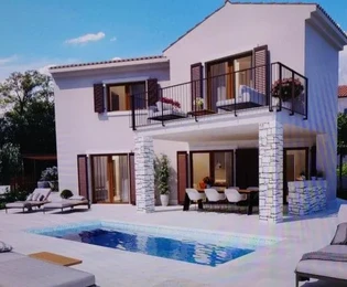 Fantastica casa con piscina e vista mare, Istria, Višnjan