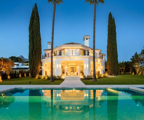 Villa after complete reconstruction in the heart of Marbella