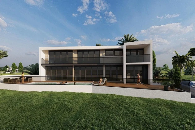 Crikvenica: Casa independiente moderna cerca del mar y del centro de la ciudad