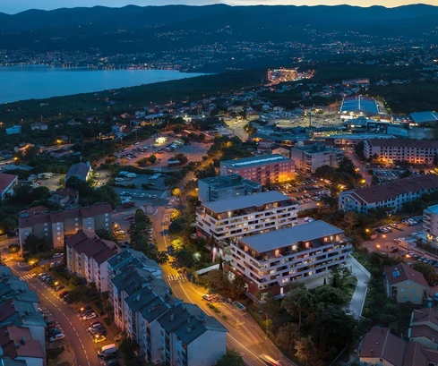 Rijeka, Srdoči, NOVOSTAVBA, trojizbový byt 81,35 m², budova A, byt A6