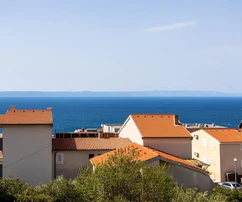 Třípokojový byt s panoramatickým výhledem na prodej v Chorvatsku