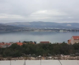 Чиово, Арбания, строительный участок 2622 м2, вид на море