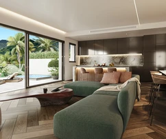 ID 290 / Appartamenti vicino al golf a Marbella con vista mare