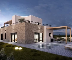 VODICE - Nowoczesna willa z basenem - NOWA BUDOWA