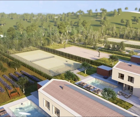 Villa de luxe à vendre à Labin nouvelle construction moderne en Croatie