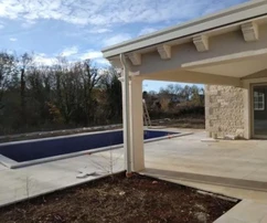 Krásný kamenný dům s bazénem, Istrie, Barban