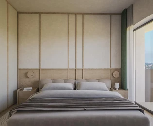 Istrien, Umag - Green Tower Residenz, Dreizimmerwohnung mit Terrasse im 3. Stock