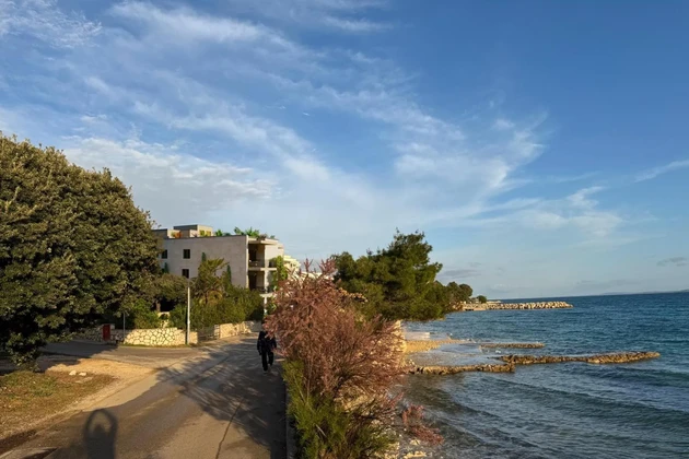 Three-bedroom apartment for sale in Mandre Pag just steps from the sea in Croatia
