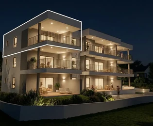 Vodice - Appartamento S7 con vista mare, 2° piano