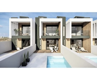 Maison mitoyenne de luxe avec 3 chambres et piscine privée à Pilar de la Horadada