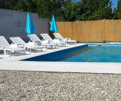 Istria, Pula, modern detached villa with a view of greenery, a peaceful oasis