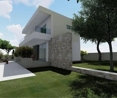 Moderna casa nuova con piscina, Istria, Svetvinčenat