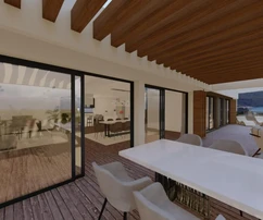 Apartamento en venta con vistas panorámicas de Primošten en Croacia