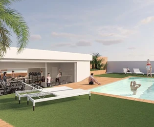 Nouveaux appartements touristiques avec licence de location à San Pedro del Pinatar