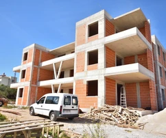 Водице, новостройка, квартира S4 на 1-м этаже, 88 м² с террасой и видом на море