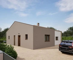 Istrien, Gegend Barban - Modernes Steinhaus mit Swimmingpool
