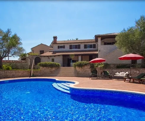 Okouzlující kamenný dům s bazénem, Istrie, Višnjan