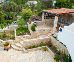 Rogoznica Beachfront Apartment House with Parking