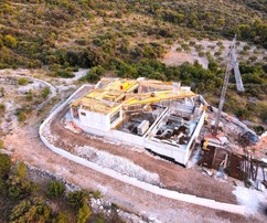 Luxusní vila na prodej v Primoštenu s výhledem na moře