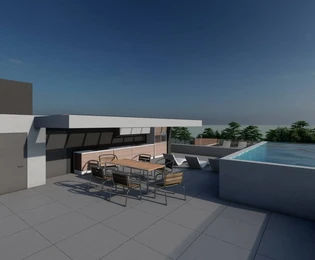 Appartamento di lusso con piscina in vendita a Nona in Croazia