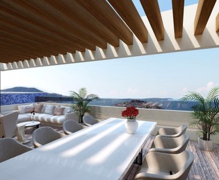 Luxuriöse Wohnungen in Primošten mit traumhaftem Meerblick