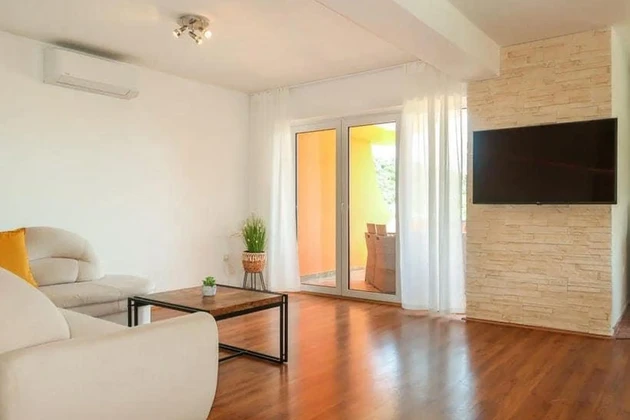 Rab, Barbat, apartamento de dos habitaciones a 200 m del mar